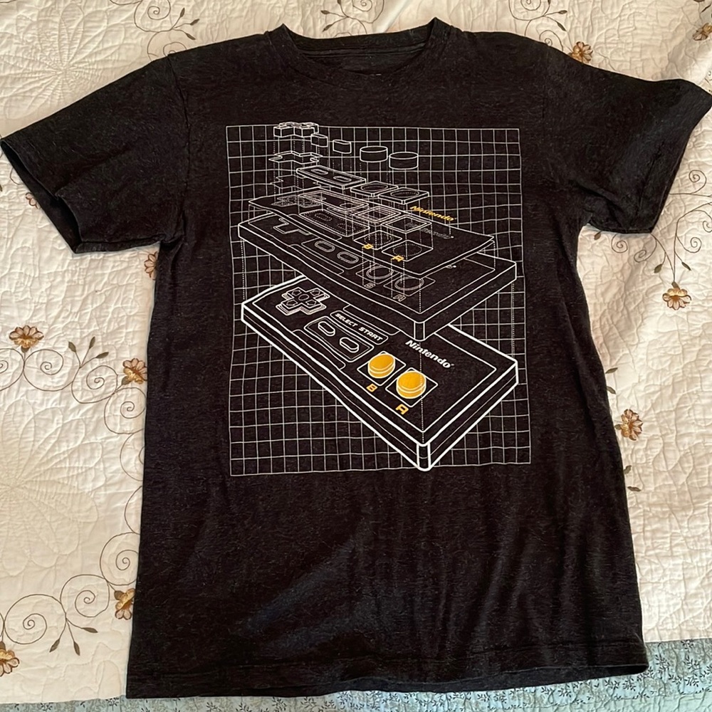 Young Mens’ Nintendo Controller Shirt